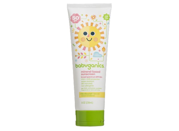 babyganics spf 50 mineral sunscreen