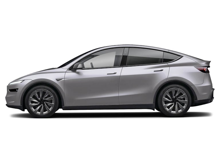 Tesla Model Y Premium — Side profile · 19-inch Crossflow
