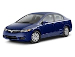 Front right angle of 2010 Honda Civic