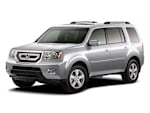 Front right angle of 2010 Honda Pilot