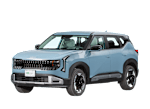 Front right angle of 2027 Kia Seltos