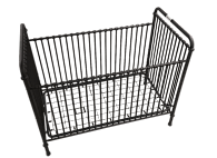 Namesake Abigail 3 in 1 Convertible Metal Crib