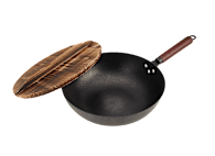 Leidawn 12.8" Carbon Steel Wok