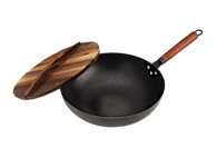 Kaqinu 12.6" Carbon Steel Wok