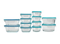 Instant Brands Snapware 24pc Glass Food Storage Container Set