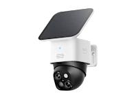Eufy SoloCam S340 Wireless Outdoor Security Camera with Dual Lens and Solar Panel