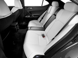 Rear seats view of 2014 Lexus IS