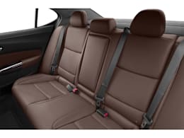 Rear seats view of 2015 Acura TLX