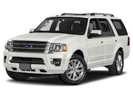 Front 3/4, facing to the left view of 2015 Ford Expedition