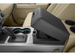 Center Storage Console view of 2015 Ford Expedition