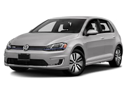 Front 3/4, facing to the left view of 2015 Volkswagen Golf