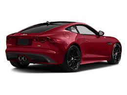Rear 3/4, facing to the right view of 2016 Jaguar F-Type