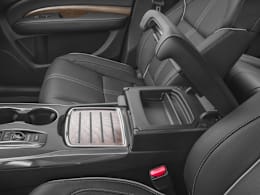 Center Storage Console view of 2017 Acura MDX