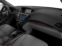 Passenger Dash view of 2017 Acura MDX