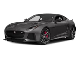 Front 3/4, facing to the left view of 2017 Jaguar F-Type