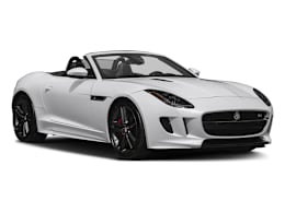 Front 3/4, facing to the right view of 2017 Jaguar F-Type