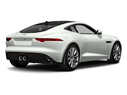 Rear 3/4, facing to the right view of 2017 Jaguar F-Type