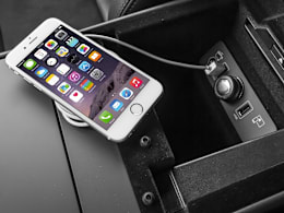 iPod/MP3 Dock with Player view of 2017 Jaguar F-Type