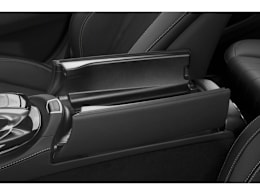 Center Storage Console view of 2017 Mercedes-Benz E-Class
