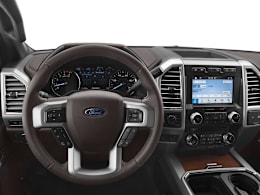 Drivers Dash view of 2018 Ford F-350