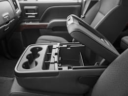 Center Storage Console view of 2018 GMC Sierra 3500HD