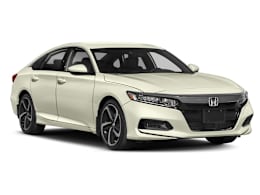 Front 3/4, facing to the right view of 2018 Honda Accord