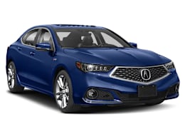 Front 3/4, facing to the right view of 2019 Acura TLX