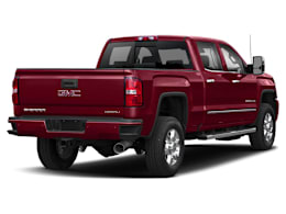 Rear 3/4, facing to the right view of 2019 GMC Sierra 3500HD