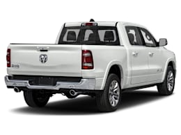 Rear 3/4, facing to the right view of 2019 Ram 1500