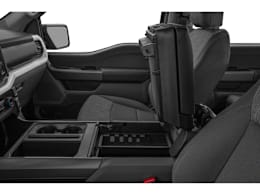 Center Storage Console view of 2022 Ford F-150 Hybrid