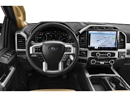 Drivers Dash view of 2022 Ford F-350