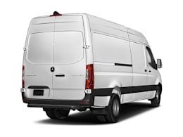 Rear 3/4, facing to the right view of 2022 Mercedes-Benz Sprinter