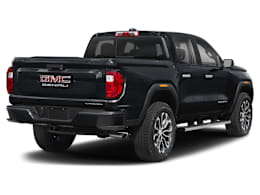 Rear 3/4, facing to the right view of 2023 GMC Canyon