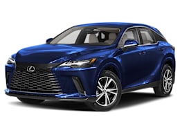 Front 3/4, facing to the left view of 2023 Lexus RX