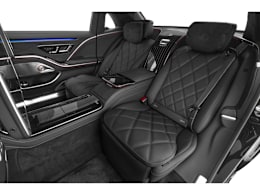 Rear seats view of 2023 Mercedes-Benz S-Class