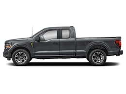 Side Profile, facing to left view of 2024 Ford F-150 Hybrid