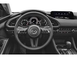 Drivers Dash view of 2024 Mazda 3