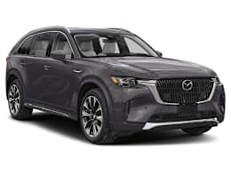 Front 3/4, facing to the right view of 2024 Mazda CX-90