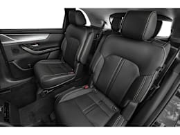 Rear seats view of 2024 Mazda CX-90