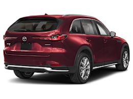 Rear 3/4, facing to the right view of 2024 Mazda CX-90