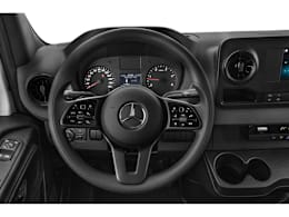 Drivers Dash view of 2024 Mercedes-Benz Sprinter