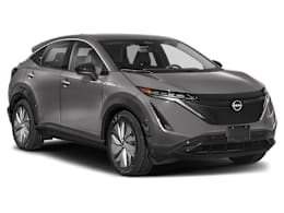 Front 3/4, facing to the right view of 2024 Nissan Ariya