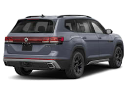 Rear 3/4, facing to the right view of 2024 Volkswagen Atlas