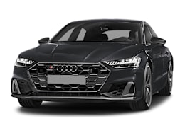Front 3/4, facing to the left view of 2025 Audi A7