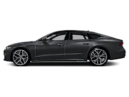 Side Profile, facing to left view of 2025 Audi A7
