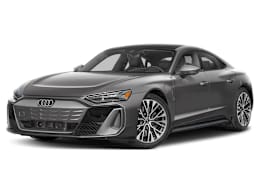 Front 3/4, facing to the left view of 2025 Audi E-Tron GT