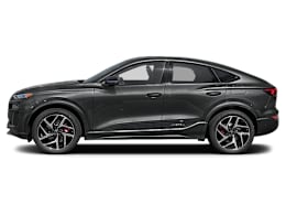 Side Profile, facing to left view of 2025 Audi Q6 E-Tron