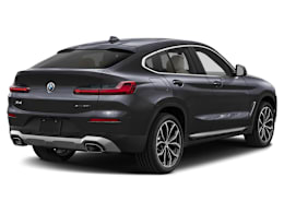 Rear 3/4, facing to the right view of 2025 BMW X4