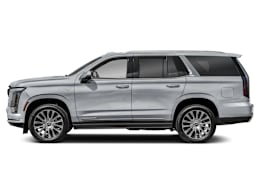 Side Profile, facing to left view of 2025 Cadillac Escalade