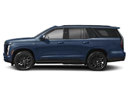 Side Profile, facing to left view of 2025 Cadillac Escalade